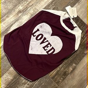 NWT dog shirt